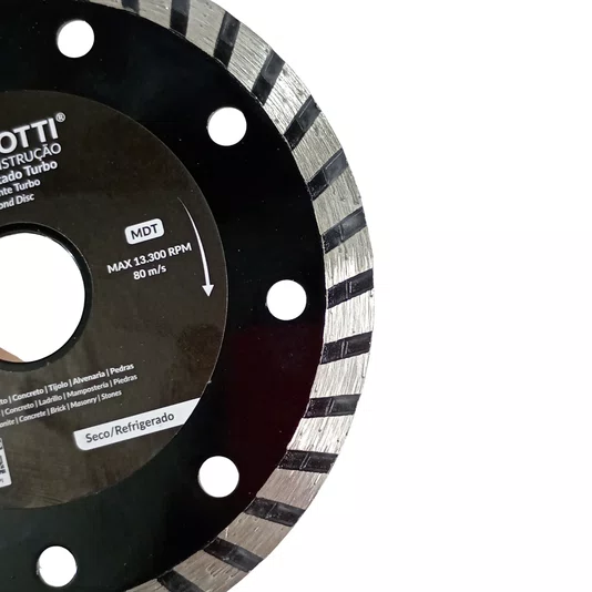 Disco Diamantado Turbo Mdt 115X20Mm Menegotti - 63030116