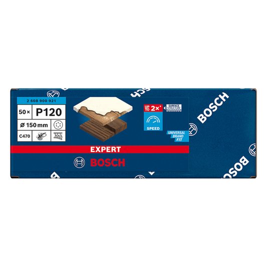 Disco Lixa Expert C470 150Mm G120 Bosch - 2608900921