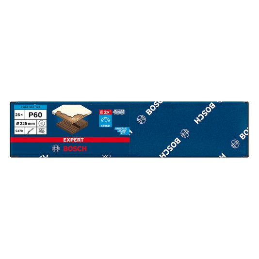 Disco Lixa Expert C470 225 Mm G60 25Un. Bosch - 2608901147
