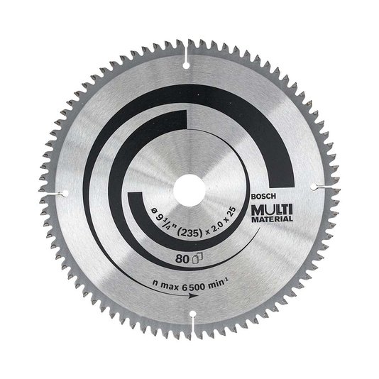 Disco Multimaterial 235X25Mm 80T 2608642197000