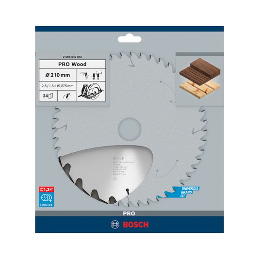 Disco Serra Circular Optiline Wood 210Mm Bosch - 2608640873