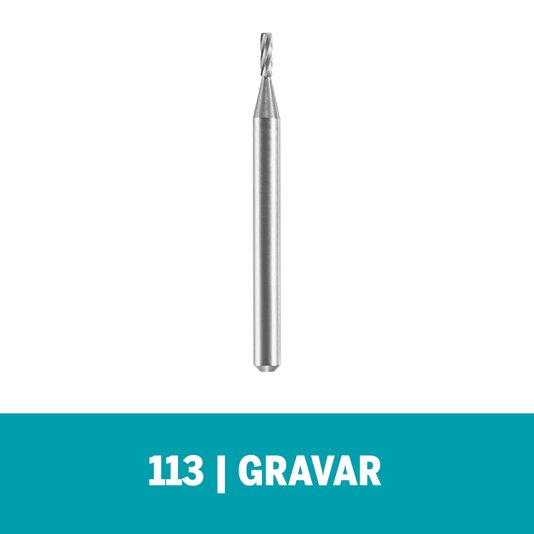 Fresa Escareador Ponta Fina 1/16" 1,6Mm Dremel - 113 - 26150113Ac
