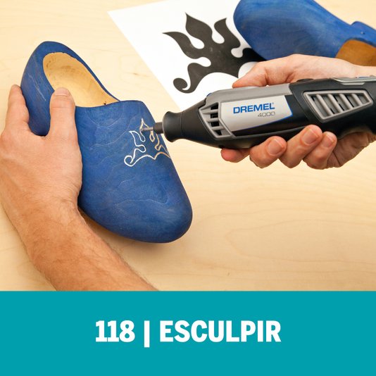 Escareador Para Esculpir Ponta Cone 3,2Mm Dremel - 118 - 2615000118