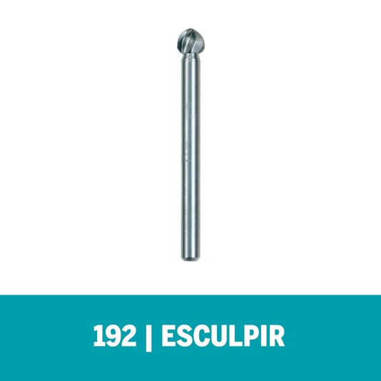 Escareador Ponta Pera 2 Un 4,8Mm Dremel 192 - 26150192Ac