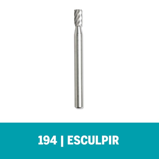 Fresa Escareador Cilíndrico 3,2Mm 1/8" Dremel - 194 - 26150194Ac