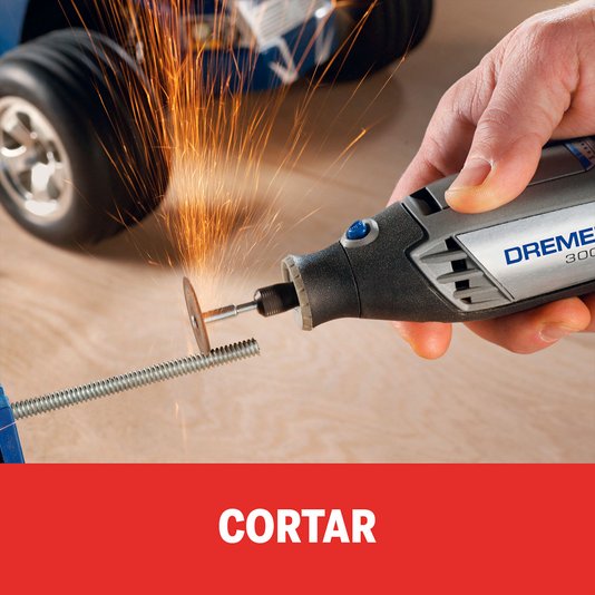 Dremel 3000 Micro Retífica C/ Eixo Flexível 82 Acessórios 220V - F0133000Gb