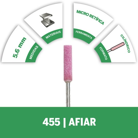 Dremel 455 Pedra Para Afiar Motosserra De 5,6Mm - 2615000455
