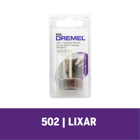 Disco Lixa 9,5Mm Grão P80 Dremel 502 - 2615000502