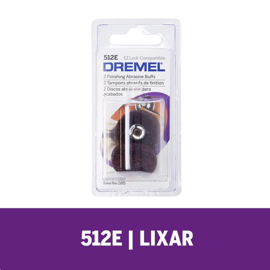 Disco De Lixa Ez-Lock P/ Acabamento Grão 320 Dremel - Ez512 - 2615E512Ac