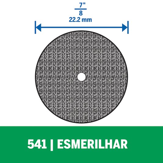 Disco De Esmerilhar 22,2Mm Dremel - 541 - 2615000541