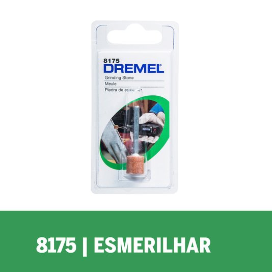 Pedra Oxido Aluminio Para Esmerilhar 9,5Mm Dremel - 8175 - 2615008175