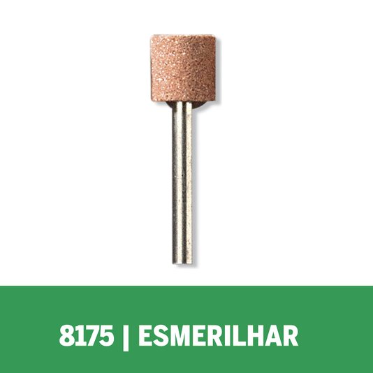 Pedra Oxido Aluminio Para Esmerilhar 9,5Mm Dremel - 8175 - 2615008175