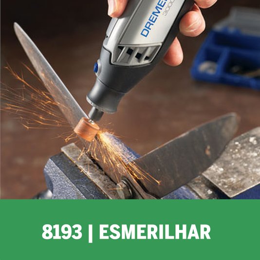 Pedra Montada Para Esmerilhar 15,9Mm 5/8" Dremel - 8193 - 2615008193