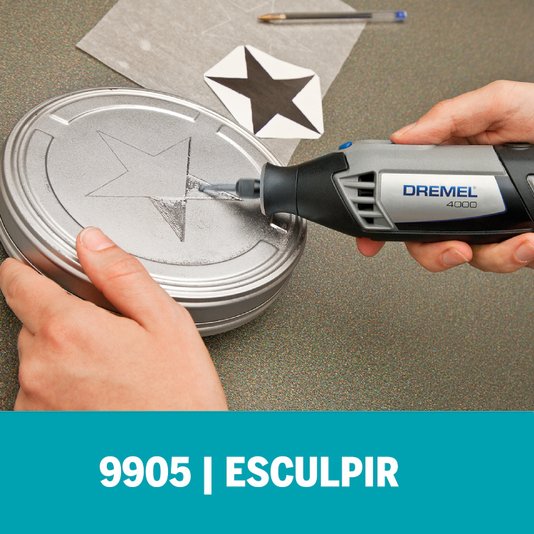 Escareador Esférico Carbureto Tungstênio 1/8" 3,2Mm Dremel - 9905 - 2615009905