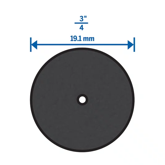  Disco De Lixa 3/4" Grão 180 Ez Lock Dremel - 2615000411