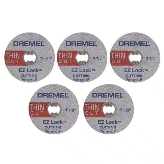 Dremel Ez 409 Disco De Corte 38Mm Extrafino Com 5 Unidades - 2615E409Ad