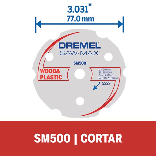 Dremel Disco Sawmax Madeiraplastico 2615S500Jb000