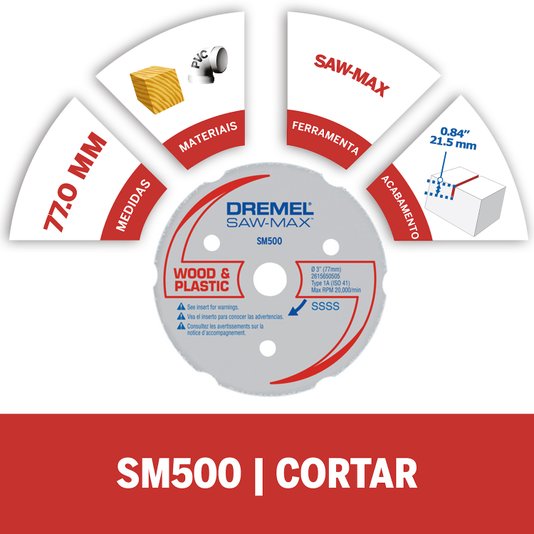Dremel Disco Sawmax Madeiraplastico 2615S500Jb000