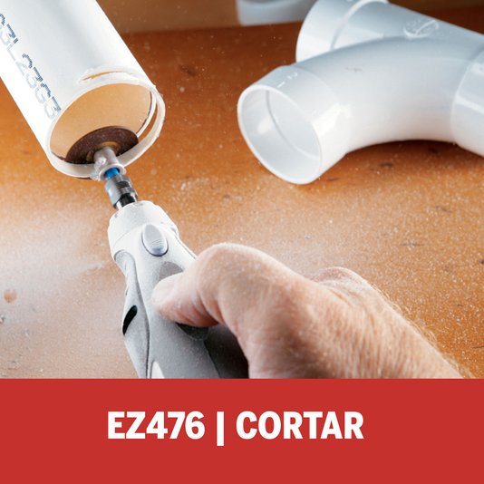 Disco Corte Ez-Lock Para Plástico 38,1Mm Dremel Ez476 - 2615E476Ae