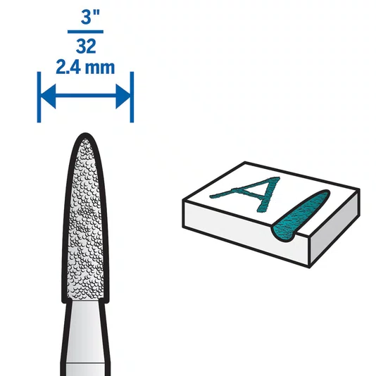 Dremel Ponta Diamantada 144 Parale 332 26157144Ae