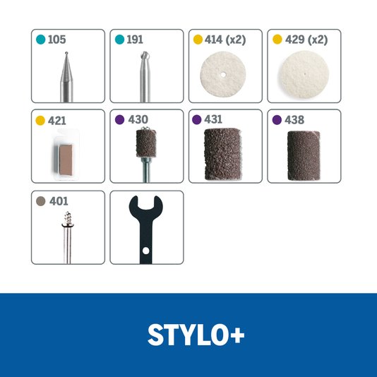 Dremel Stylo+ Micro Retífica Dremel Com 11 Acessórios F0132050Ng