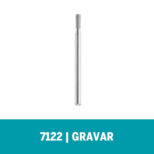 Ponta Montada Diamantada 3/32" 2,4Mm Dremel - 7122 - 26157122Ac