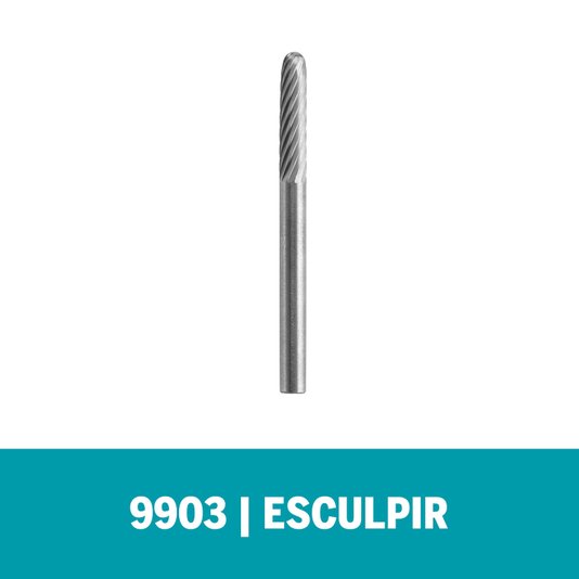 Escareador De Tungstênio 1/8" Multiuso 3,2Mm Dremel - 9903 - 2615009903