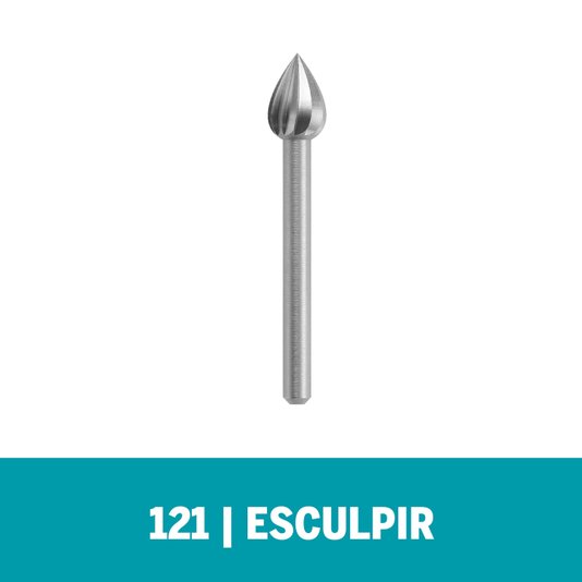 Escareador Cônico 1/4 6,4Mm Dremel 121 - 2615000121