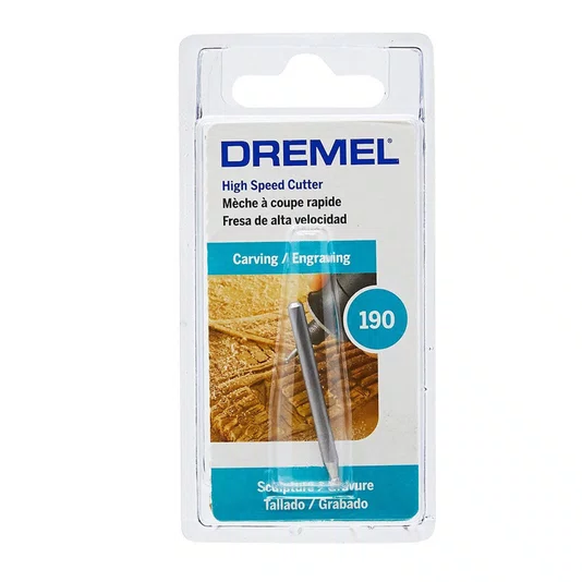 Dremel 190 Fresa Com Ponta Redonda 2,4Mm De Alta Velocidade- 2615000190