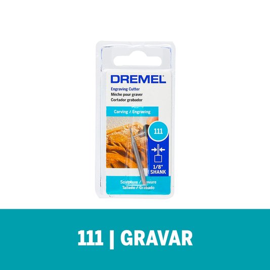 Escareador Cilíndrico Gravação Ponta Fina 0,8Mm Dremel - 111 - 26150111Ac