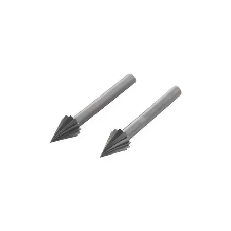 Escariador Conico Alta Velocidade 1/4" 2 Unidades Dremel - 125 - 26150125Ac