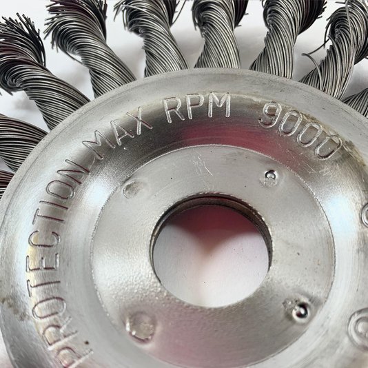 Escova Circular Torcida 6" X 1/2" X 7/8" Vonder - 6325106120