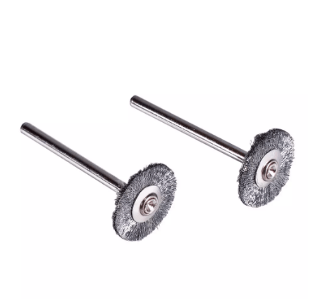 Escova De Aço Carbono Circular 2Pçs 19Mm 3/4" Dremel - 428 - 26150428Ab