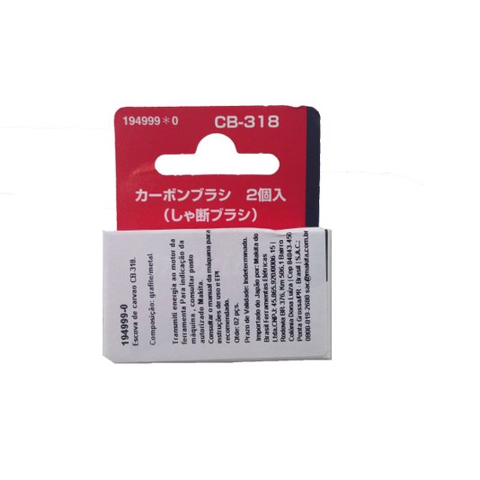 Escova De Carvao Cb-318 - 194999-0 - Makita