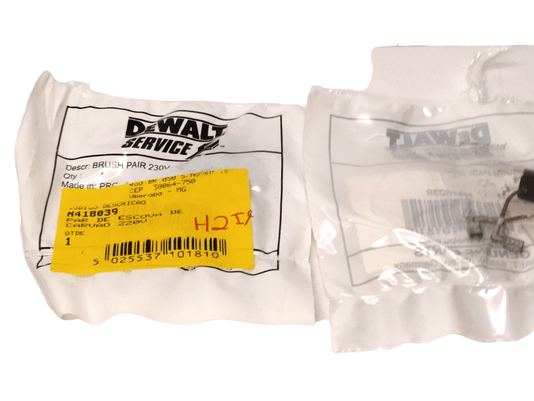 Par De Escova De Carvão Para Martelete Eletropneumático 220V Dewalt N418039