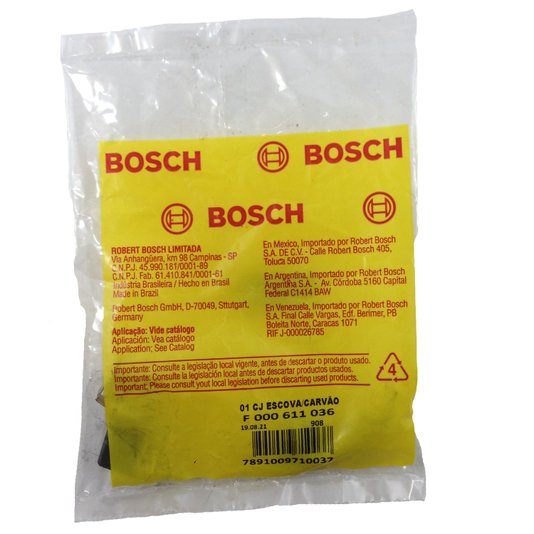 Escova De Carvão H43 P/ Serra 1548/1546 - F000611036 - Bosch