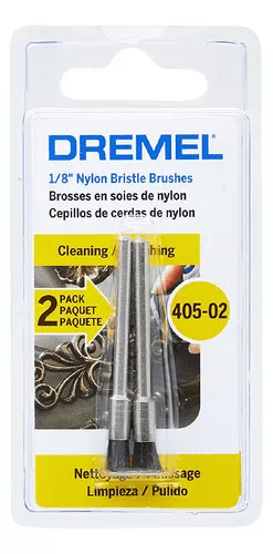 Escova De Cerdas 1/8" 2 Unidades Dremel - 405 - 26150405Aa