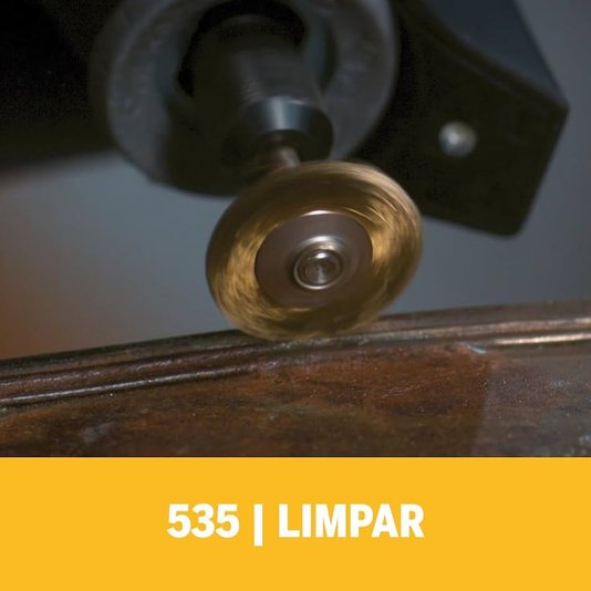Escova De Latão 2 Unidades Circular Dremel - 535 - 26150535Ab
