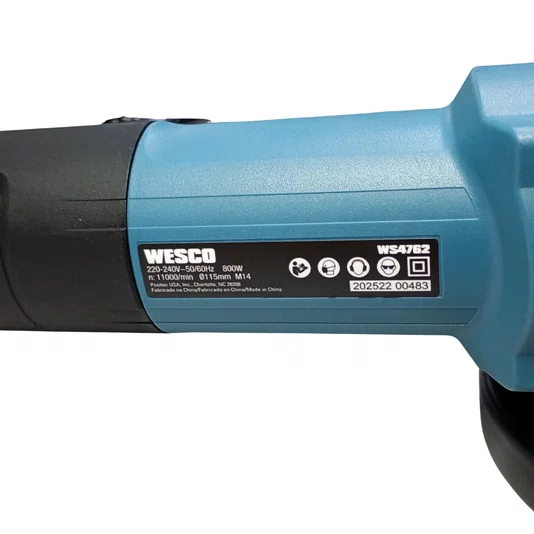 Esmerilhadeira Angular 115Mm 220V 800W Wesco - Ws4762