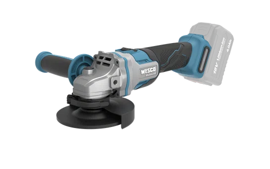 Esmerilhadeira Angular 125Mm(5") 18V Brushless Ws2890K + 20 Discos de Desbaste 115mm Grão A36N