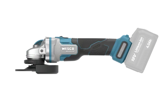 Esmerilhadeira Angular 125Mm(5") 18V Brushless Ws2890K + 20 Discos de Desbaste 115mm Grão A36N