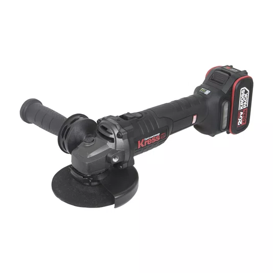 Esmerilhadeira Angular 125Mm(5") 20V Brushless Kuh10.3 + 2 Baterias 5 ah + Carregador + 20 Discos de Desbaste 115mm Grão A36N