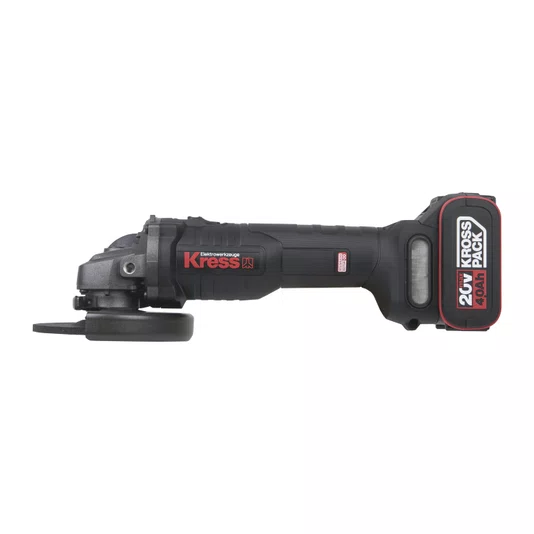 Esmerilhadeira Angular 125Mm(5") 20V Brushless Kuh10.3 + 2 Baterias 5 ah + Carregador + 20 Discos de Desbaste 115mm Grão A36N