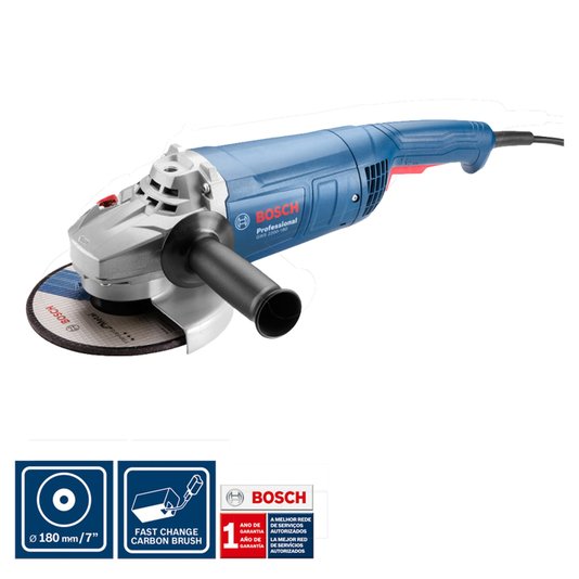 Esmerilhadeira 180Mm(7") 220V Gws 2200-180 Bosch - 06018F10E0