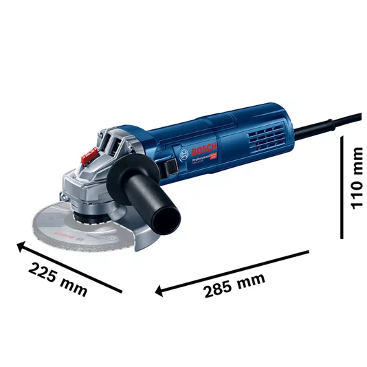 Esmerilhadeira 125Mm(5") 220V 900W Gws 9-125 Bosch - 06013A90E0