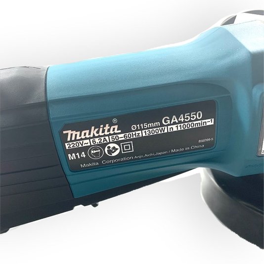 Esmerilhadeira Makita Ga4550-220V 115Mm (4,5")