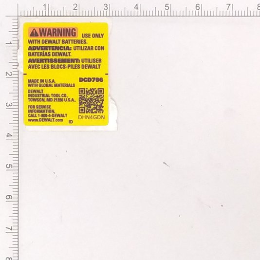 Etiqueta Aviso N524840