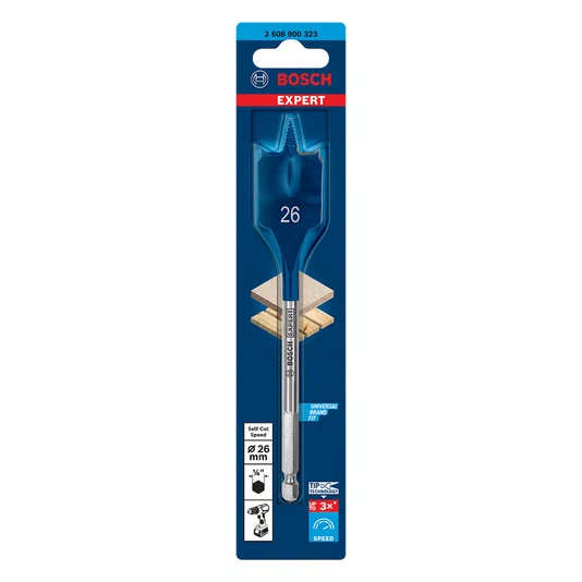 Bosch Broca Chata 26Mm Para Madeira Selfcut Speed Expert - 2608900323