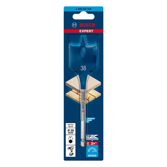 Bosch Broca Chata 38Mm X152Mm Expert Selfcut Speed Para Madeira - 2608900329