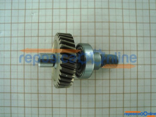 Eixo Montado P/ Furadeira Gbm6 Re Bosch - 2609120405